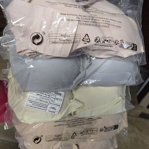 Women's Intimates Set Of 5- Beige, Gray, Yellow, Blush